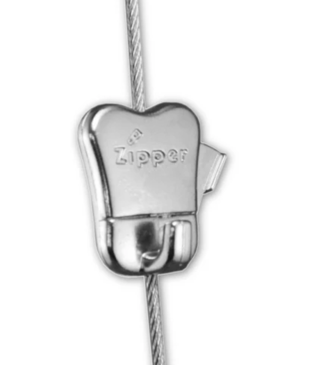Image: adjustable hook on wire